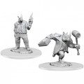 Magic the Gathering Deep Cuts Unpainted Miniatures: Freelance Muscle and Rhox Pummeler 0