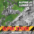 BattleTech Neoprene Battle Mat - Alpha Strike Alpine/Lunar 0
