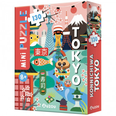 Mes Minis Puzzles De Voyage - Konnichiwa Tokyo