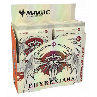 Magic The Gathering : Tous Phyrexians - Boîte de 12 boosters collector