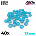 Plastic Gems 12mm 5