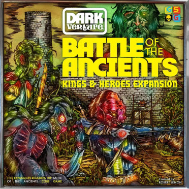 Dark Venture: Battle of the Ancients - Kings and Heroes Expansion - Kickstarter Edition