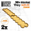 MDF Movement Trays 25mm x 10 - Slim-Fit 2