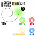 Lumières LED 3mm 0