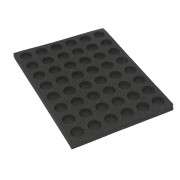 Tray for storing 48 miniatures on 25mm