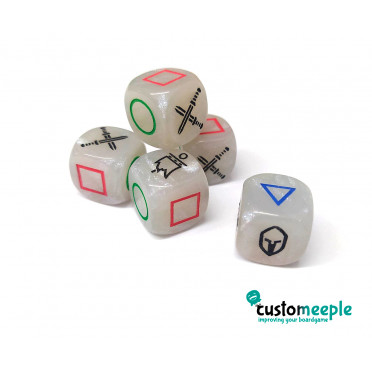Commands & Colors Compatible dice (5 Units)