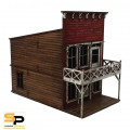 Old West Two-Storey Saloon 0