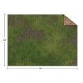 Tapis de jeu 75x55 cm - Broken Grassland / Desert Scrubland 0