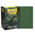 100 Dragon Shield Matte : Forest Green 0