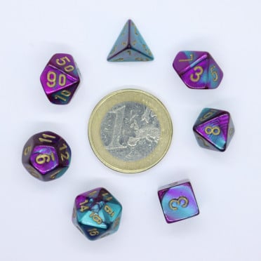 Gemini Mini-Polyhedral 7-Die Set