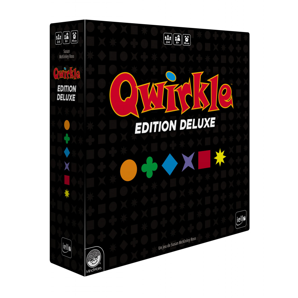 MindWare - Jeu Qwirkle Cubes - Version Multilngue Français Inclus