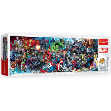 Puzzle Panorama - Marvel - 1000 Pièces