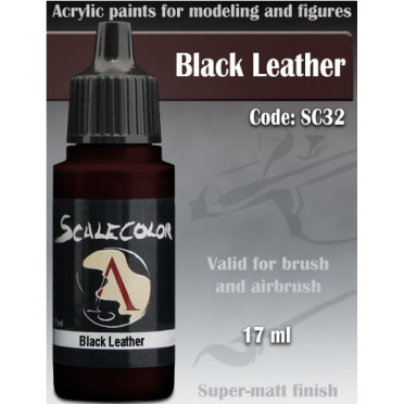 Scale75 - Black Leather