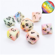 Festive Mini-Polyhedral 7-Die Set