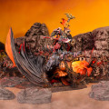 Kings of War - Salamander Clanlord on Firedrake 0
