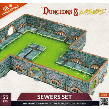 Dungeons & Lasers - Décors - Sewers Set