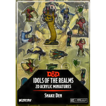 D&D Idols of the Realms 2D Minis: Scales & Tails Snake Den
