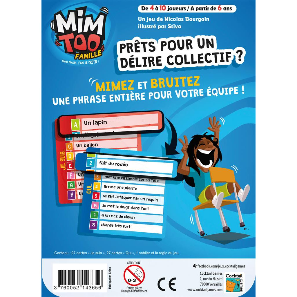Mimtoo - Édition 2022 - Acheter vos Jeux de société en famille & entre amis  - Playin by Magic Bazar