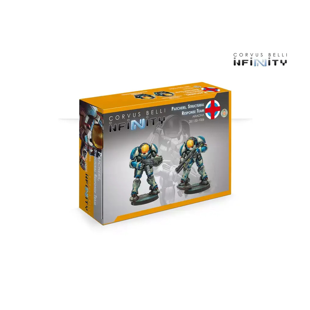Corvus Belli Infinity Miniatures Game - Patchers, Structural Response Team Ariadna Infinity