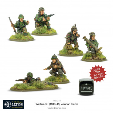 Buy Bolt Action - Waffen-SS (1943-45) Weapons Teams - Warlord Games ...