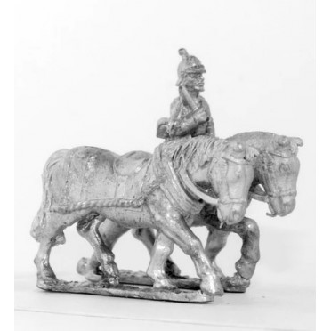 Franco-Prussian War - Prussian Two Limber Horses