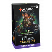 Magic The Gathering : Les friches d'Eldraine - Deck Commander Valeur et Vertu
