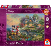 Puzzle - Mickey et Minnie Les Amoureux - 1000 Pièces