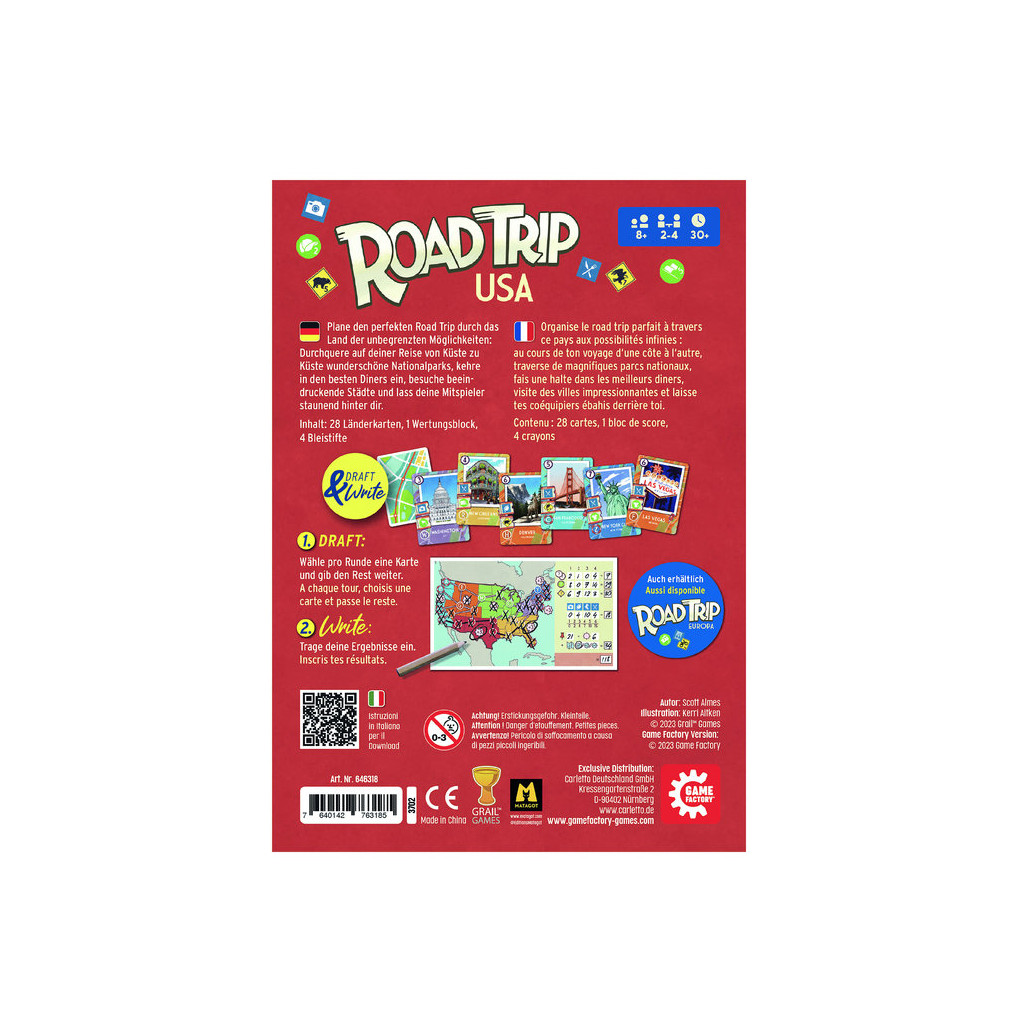 road trip usa game factory