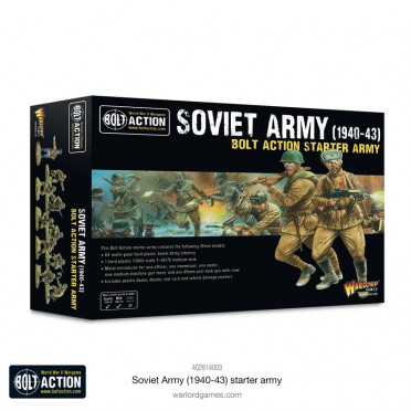 Bolt Action  - Soviet Army (1940-43) Starter Army
