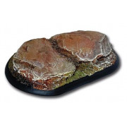 Khârn-Âges : 1 socle texturé "roches" (60x90)
