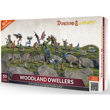 Dungeons & Lasers - Figurines - Woodland Dwellers