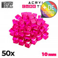 Set de 50 Cubes Transparents 10mm 0