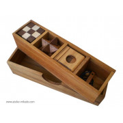 Wooden Puzzle Box Mix 4