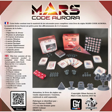 Mars Code Aurora :  Kit de jeu premium