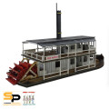 Colonial Paddle Steamer with Wood Planking 1