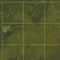 Battlemap PVC Grass and mud 120x90cm 2