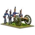 Black Powder - Epic Battles: Waterloo - Napaleonic Dutch-Belgian Foot Artillery with 6-pdr 0