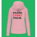 Hoodie Femme – Passe Ton Tour – Pale Pink - S 1