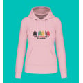 Woman Hoodie - Family - Pale Pink - S 0