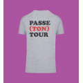 Tee shirt - Man - Passe ton tour - Chinese Grey - S 1