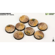 Deserts of Maahl Bases - Round 32mm (x8)