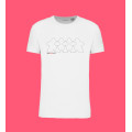 Tee shirt Homme – Quatuor – Blanc - M 0