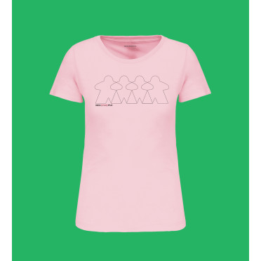 Tee shirt Femme – Quatuor – Pale Pink - M