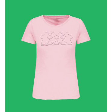 Tee shirt Woman - Quatuor - Pale Pink - M