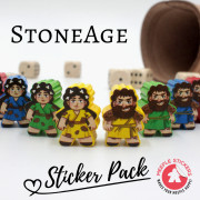 Stone Age Sticker set