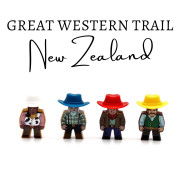 Great Western Trail - Nouvelle-Zélande - Set d'autocollants