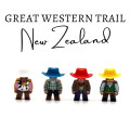 Great Western Trail - Nouvelle-Zélande - Set d'autocollants 0