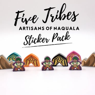 Five Tribes - Les Artisans de Naqala - Set d'autocollants