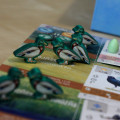 Wingspan - Wooden Bird-shaped Player Tokens and Stickers set 11