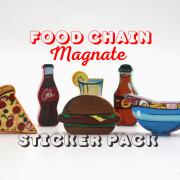 Food Chain Magnete Sticker Set